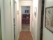 2 BDR: Living room view of Hallway:  
